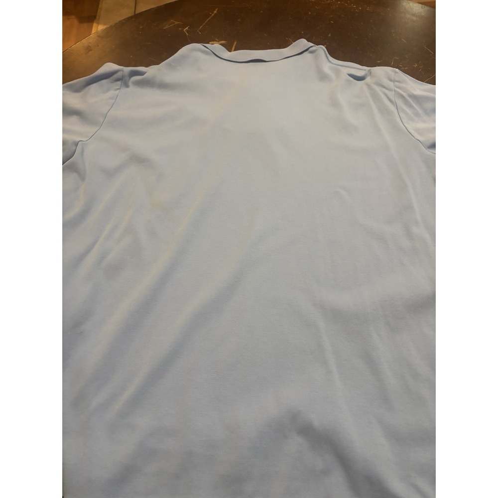 Vintage 90's Polo Ralph Lauren Men's Polo Shirt Blue With Hello Pony XL Retro - Picture 7 of 8
